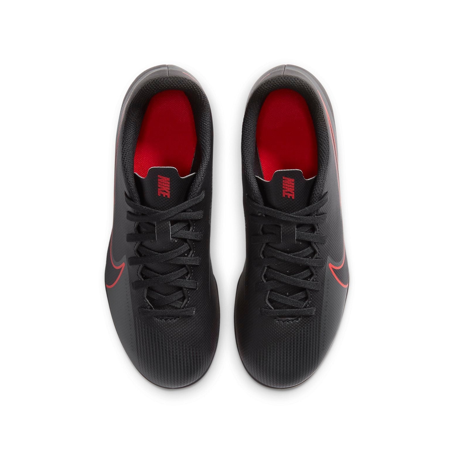 (GS) Nike JR Mercurial Vapor 13 Club MG 'Black Red' AT8161-060