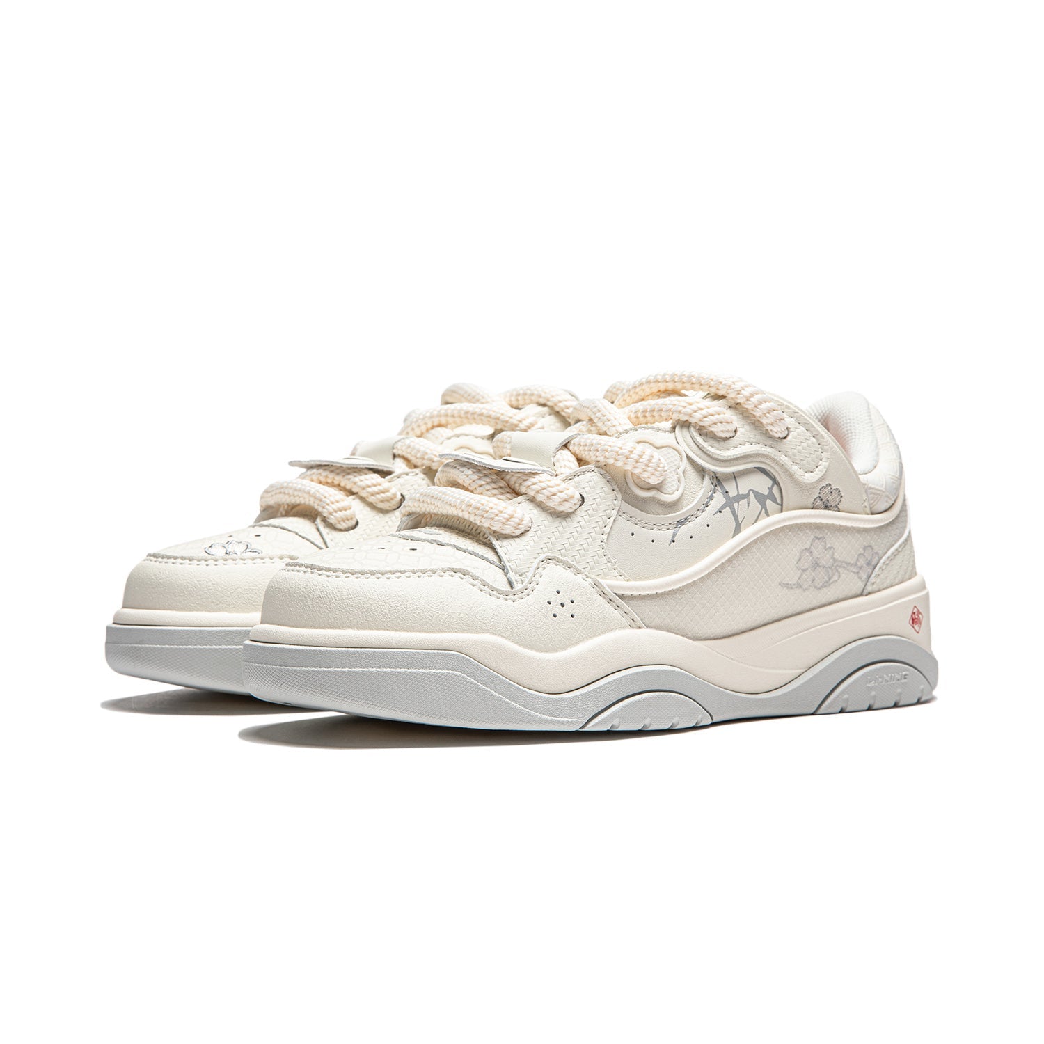 (WMNS) Li-Ning Journey 2.0 'Beige Grey' AGCU092-10