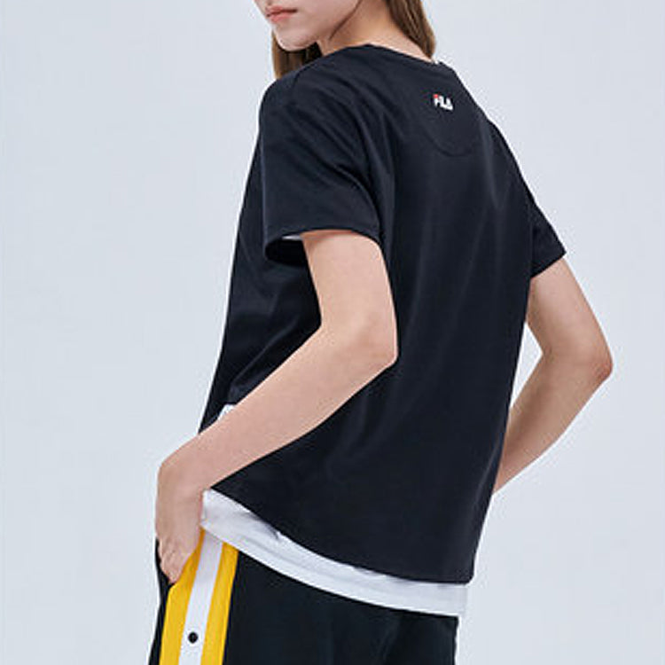 FILA FUSION FILA Logo Tee T11W022107F-BK