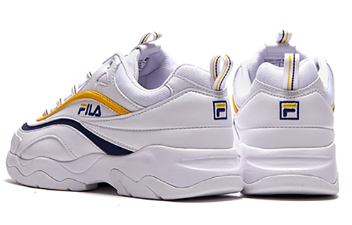 Folder X FILA Ray Series VNTG Chunky Sneakers WhiteYellow/Blue FS1SIA1168X_WBL