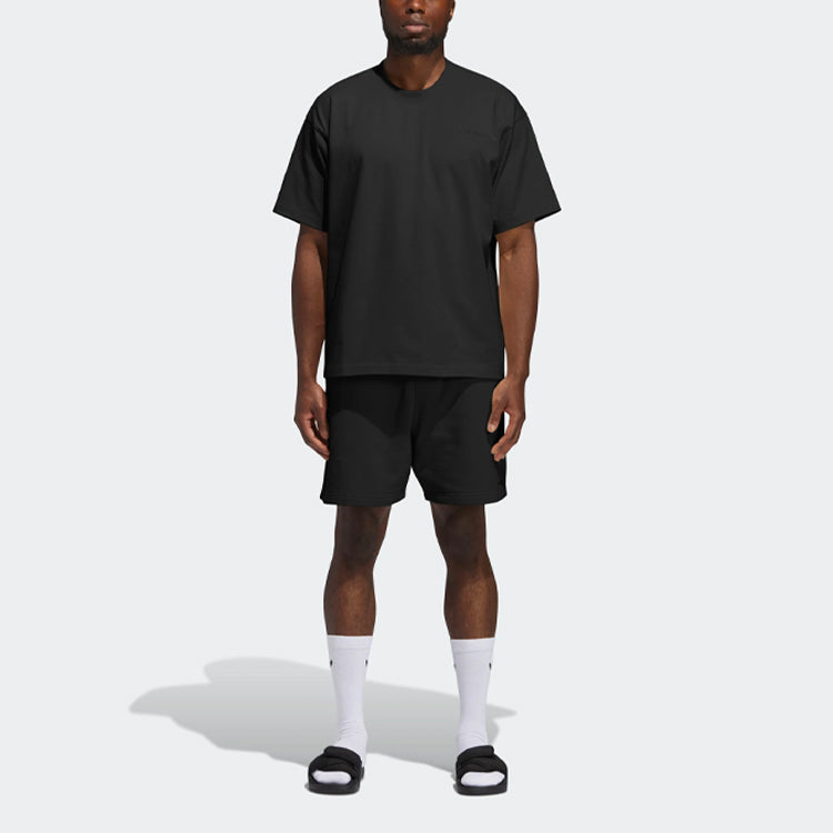 adidas x Pharrell Drawstring Lacing Shorts 'Black' GM1952