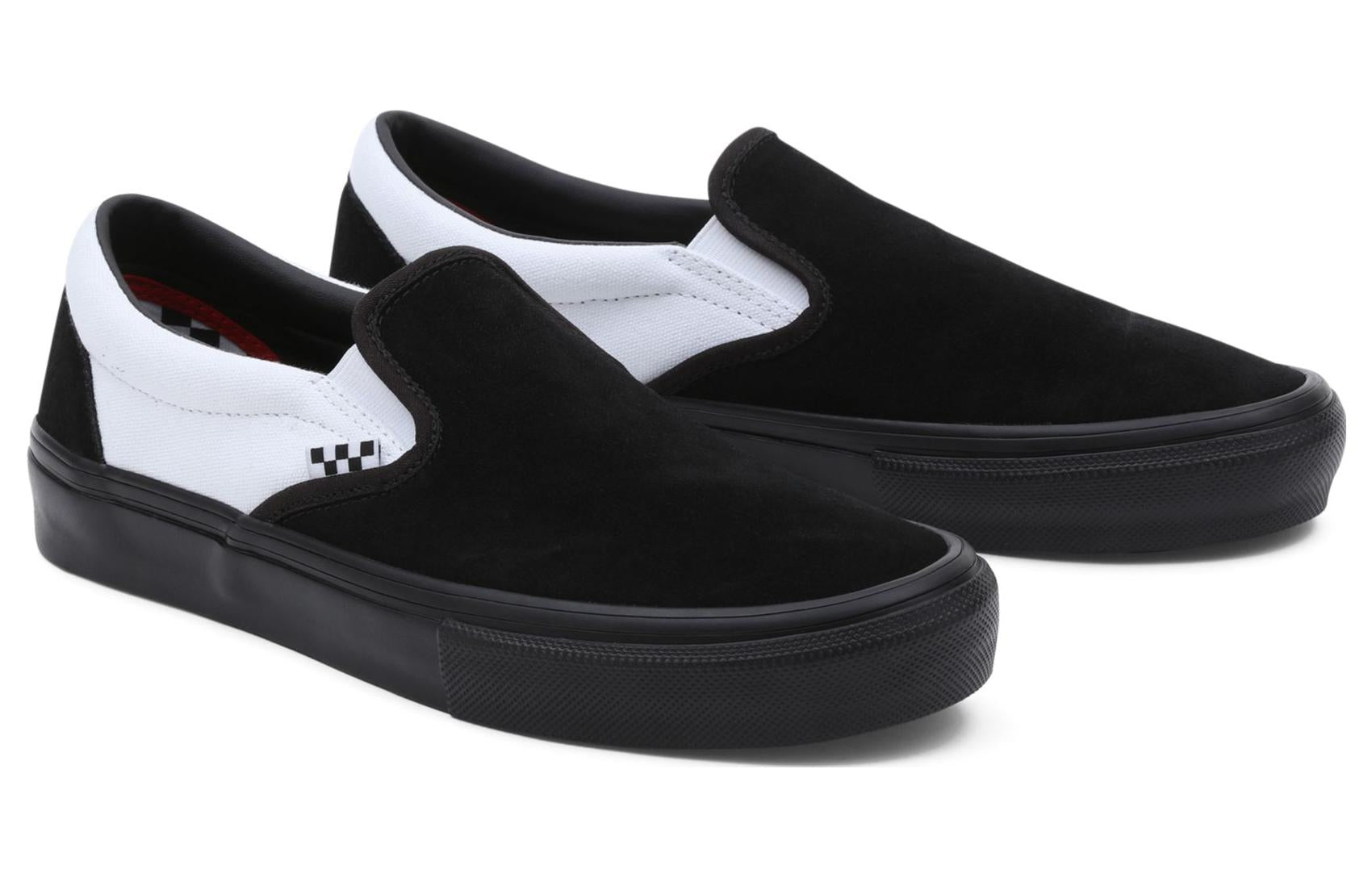 Vans Skate slip-on 'White Black' VN0A5FCAB8C