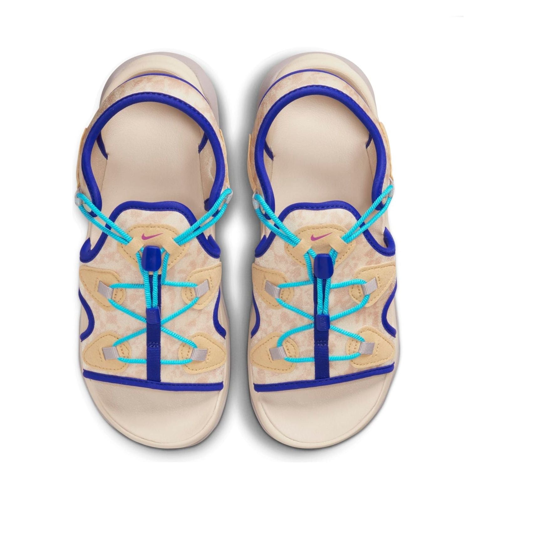 (WMNS) Nike Air Max Koko Thick Sole Casual Fashion Sports Gray Blue Sandals 'Yellow Blue' DX3285-126