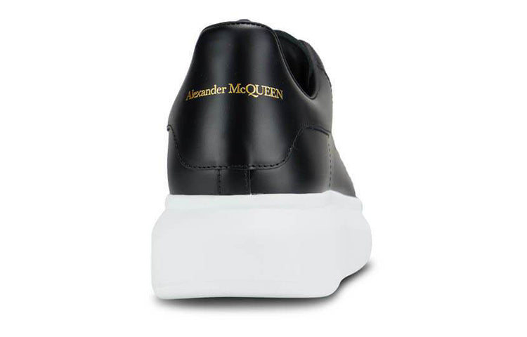 Alexander McQueen Oversized Sneaker 'Black White Sole' 553680WHGP51000
