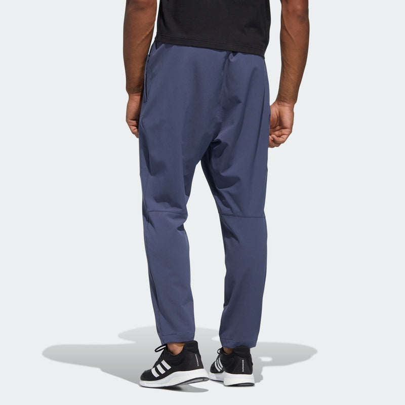 Men's adidas Th Strech Wvpt Woven Sports Pants/Trousers/Joggers Navy Blue HE9897