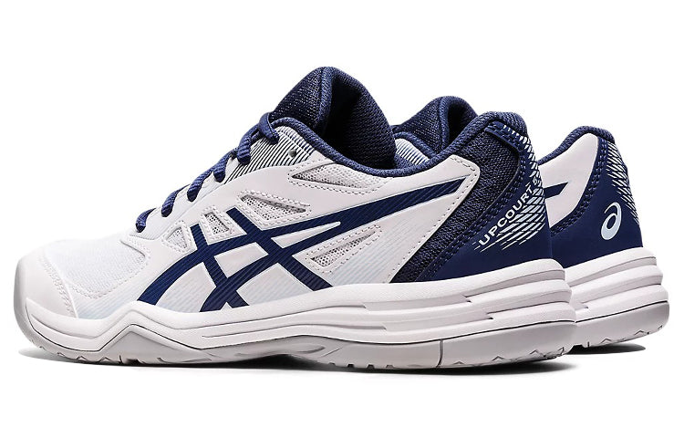 (WMNS) ASICS Upcourt 5 'White Deep Ocean' 1072A088-100
