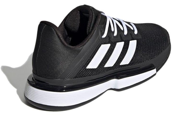 (WMNS) adidas SoleMatch Bounce 'Black White' EG1137