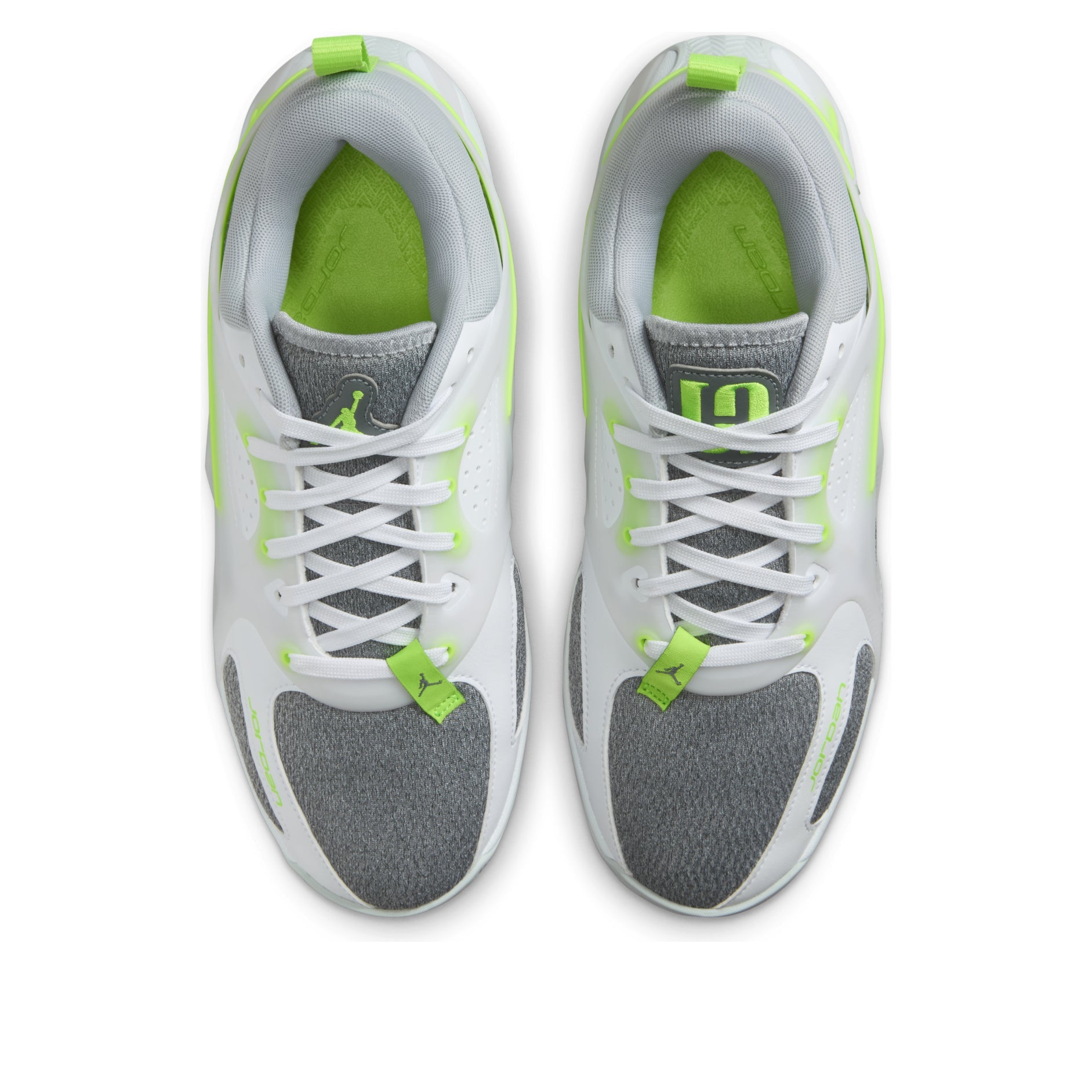 (WMNS) Air Jordan Heir PF 'Sail Wolf Grey Electric Green' FZ2473-103