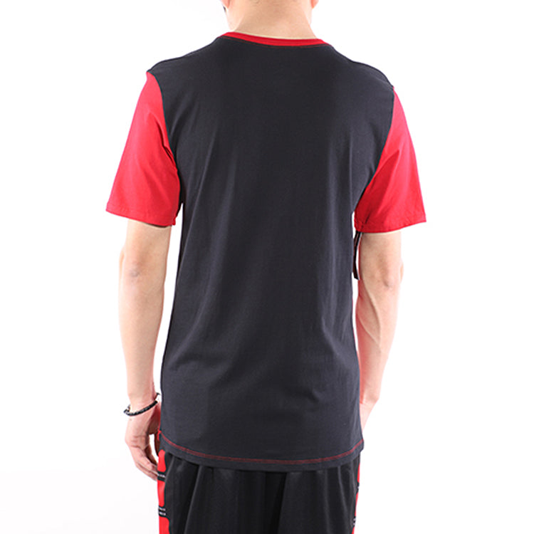 Air Jordan Contrasting Colors Sports Short Sleeve T-Shirt Men's Red AV8451-687