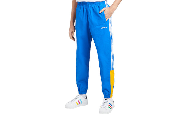 adidas originals Alphabet Logo Loose Sports Pants Blue GD2091