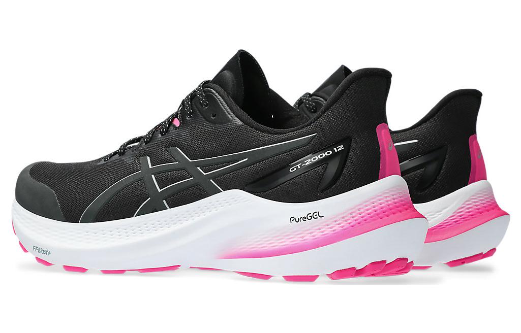 (WMNS) ASICS GT-2000 12 Lite-Show 'Black White Pink' 1012B578-001