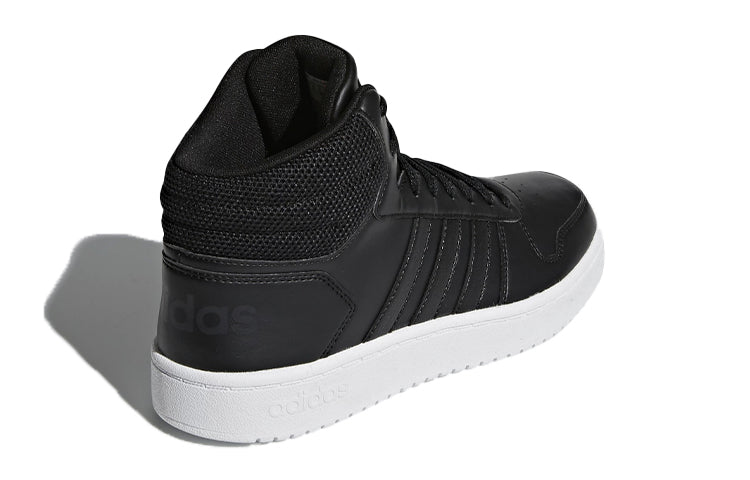 (WMNS) adidas Hoops 2.0 Mid 'Black White' B42100