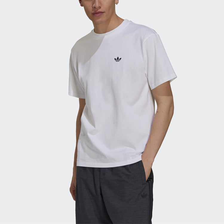 adidas originals Unisex Sports Round-Neck White GM5176