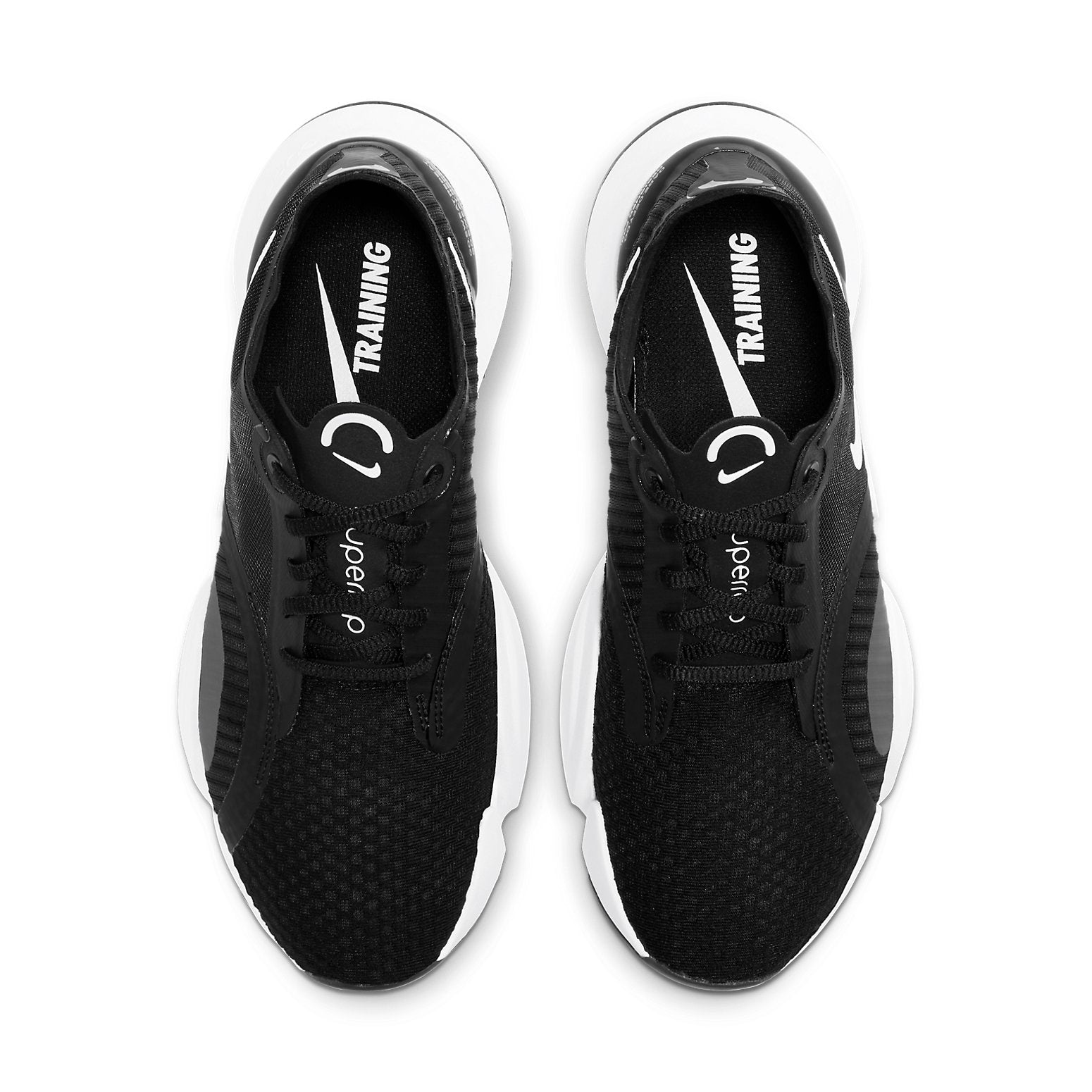 (WMNS) Nike SuperRep Go 'Black White' CJ0860-101
