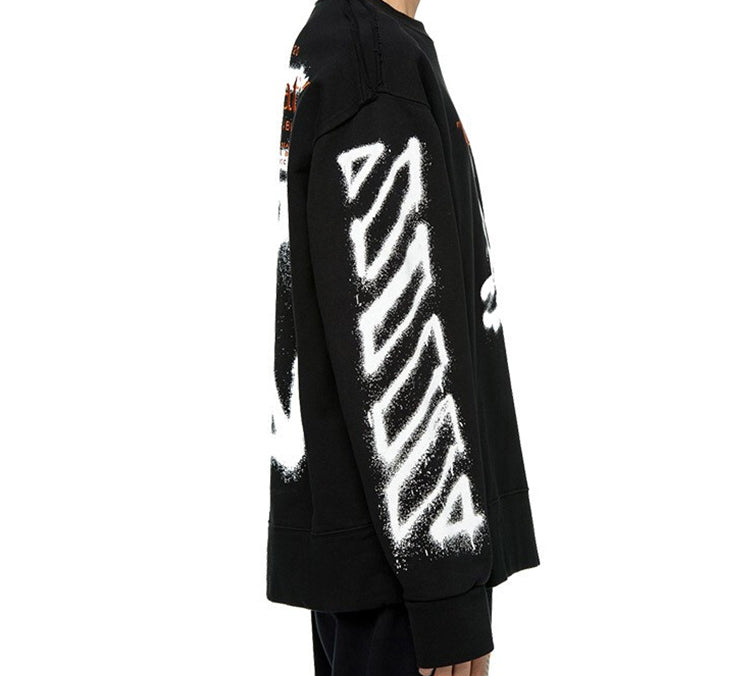 Off-White Harry The Bunny Graffiti Long Sleeve Sweater OMBA037R20E300091001