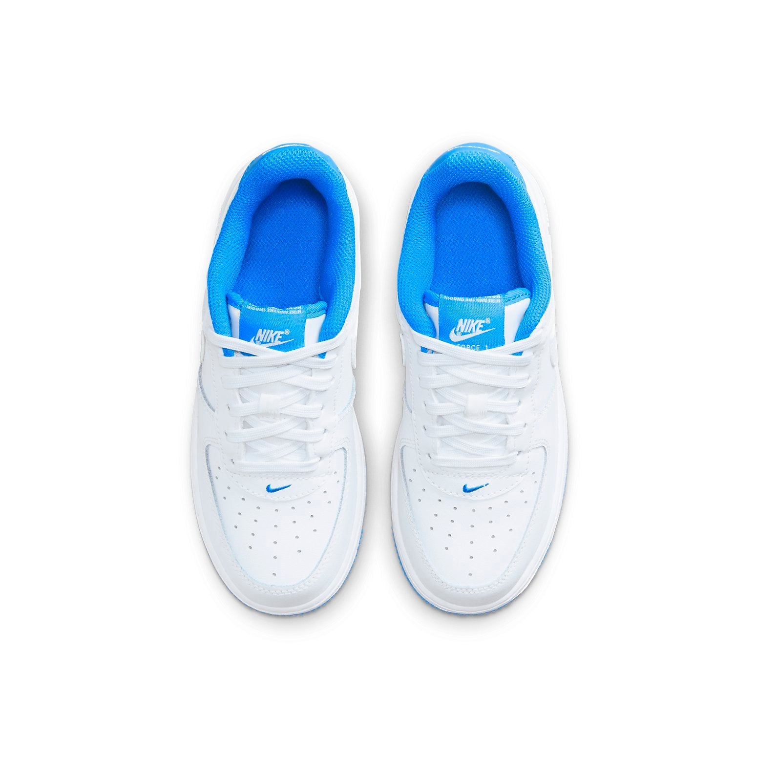 (PS) Nike Force 1 'White Light Photo Blue' DV1332-101