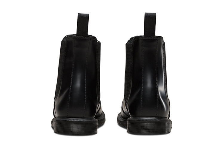 (WMNS) Dr.Martens Flora Smooth Leather Chelsea Boots 'Black' 14649001