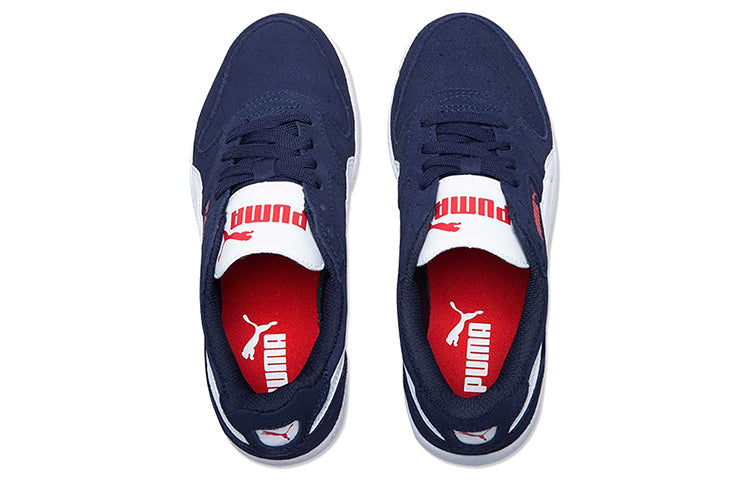 PUMA Icra Trainer Sd Blue/White/Red Low Casual Board Shoes 356741-02