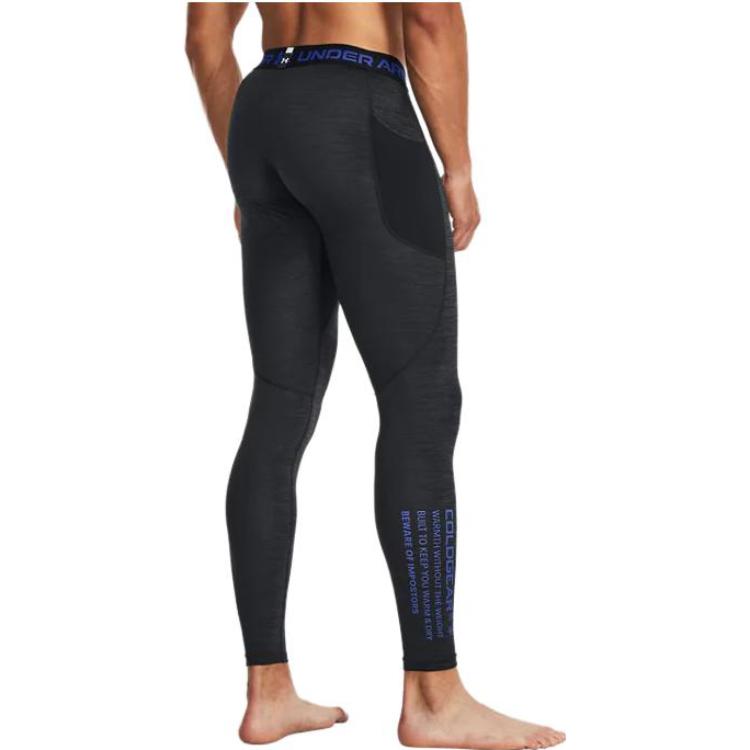 Under Armour ColdGear Twist Leggings 'Black' 1379821-001