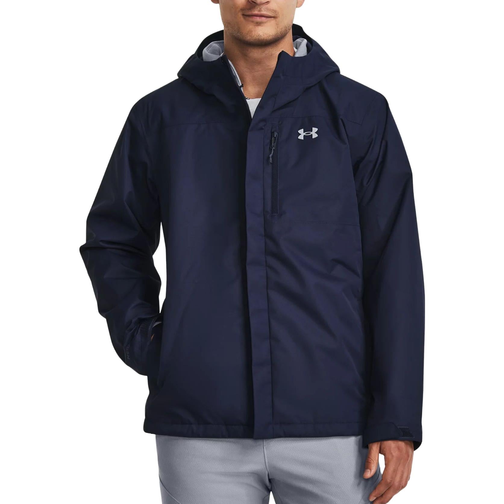 Under Armour Porter 3-in-1 Jacket Asia Sizing 'Navy' 1371585-410