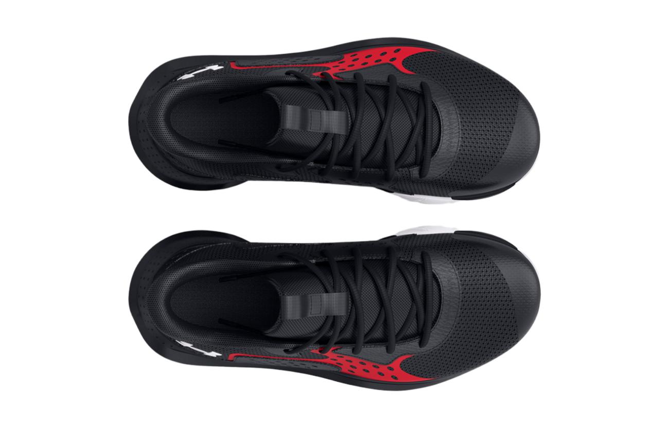 (GS) Under Armour Jet '23 'Black Red' 3026635-001