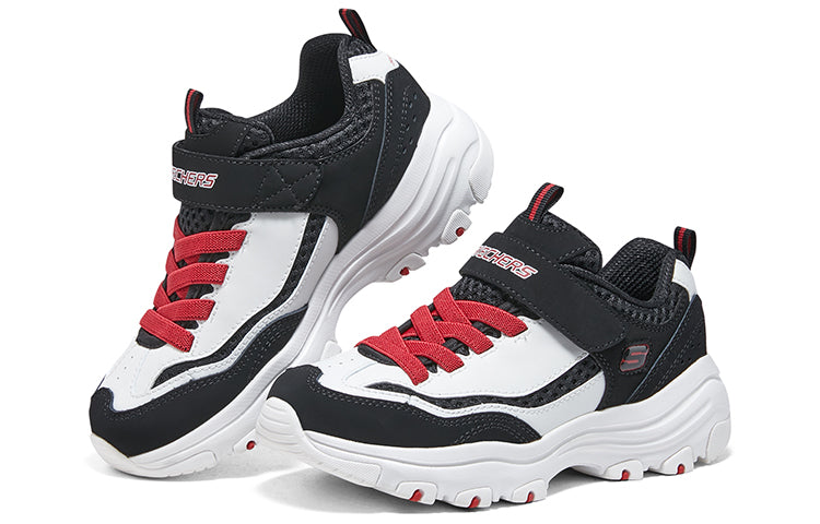 (GS) Skechers DLITES 1.0 'White Black Red' 8701650L-WBRD
