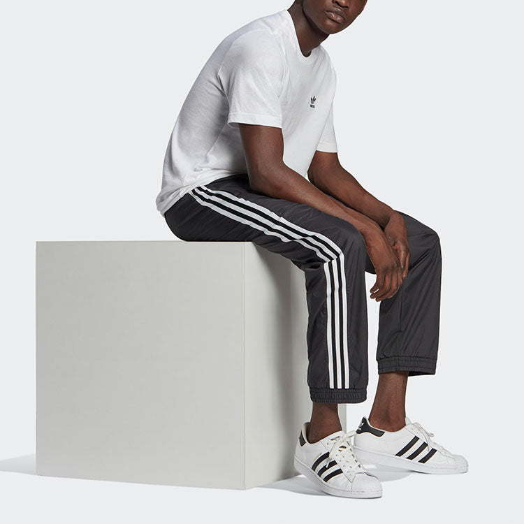 adidas originals Adicolor 3d Classic Bundle Feet Sports Running Long Pants Black GN3543
