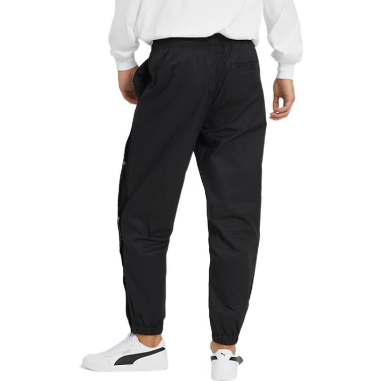 PUMA Paisley Woven Pants 'Black' 53952501