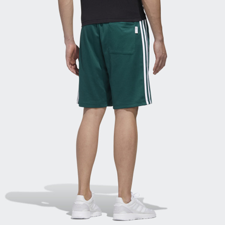 Men's adidas neo Yellow Crossover Sports Green Shorts GL7210