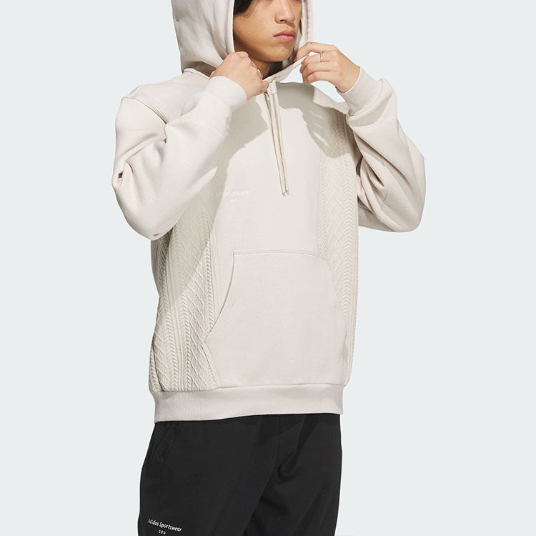 adidas St Fleece Hoodies 'White' IQ1364