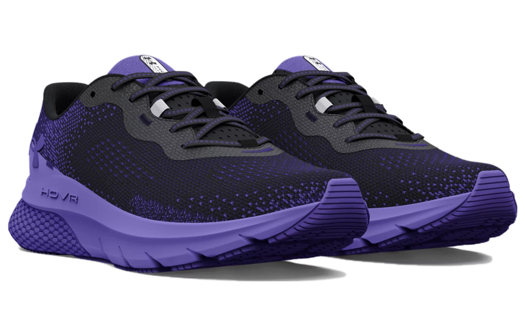 (WMNS) Under Armour HOVR Turbulence 2 Running Shoes 'Black Purple' 3026525-002