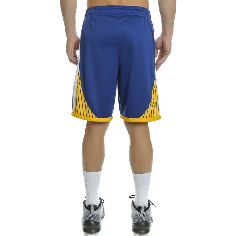 Nike Team Edition SW Golden State Warriors Basketball Shorts 'Blue' 866809-495