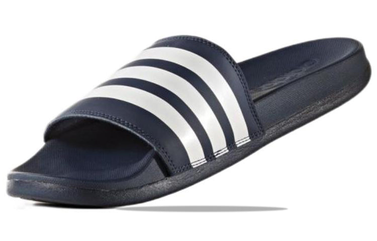 (WMNS) adidas Adilette Cloudfoam Plus Stripes 'Blue White' DA9340