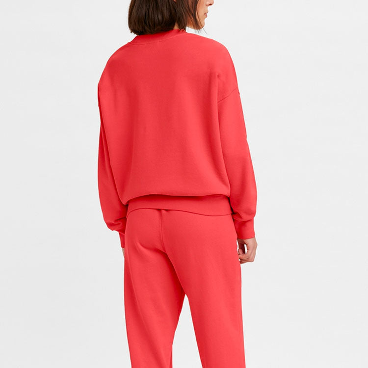Levis Unisex Round-Neck Logo Bandhnu Knitting Sweatshirt Red A0717-0010