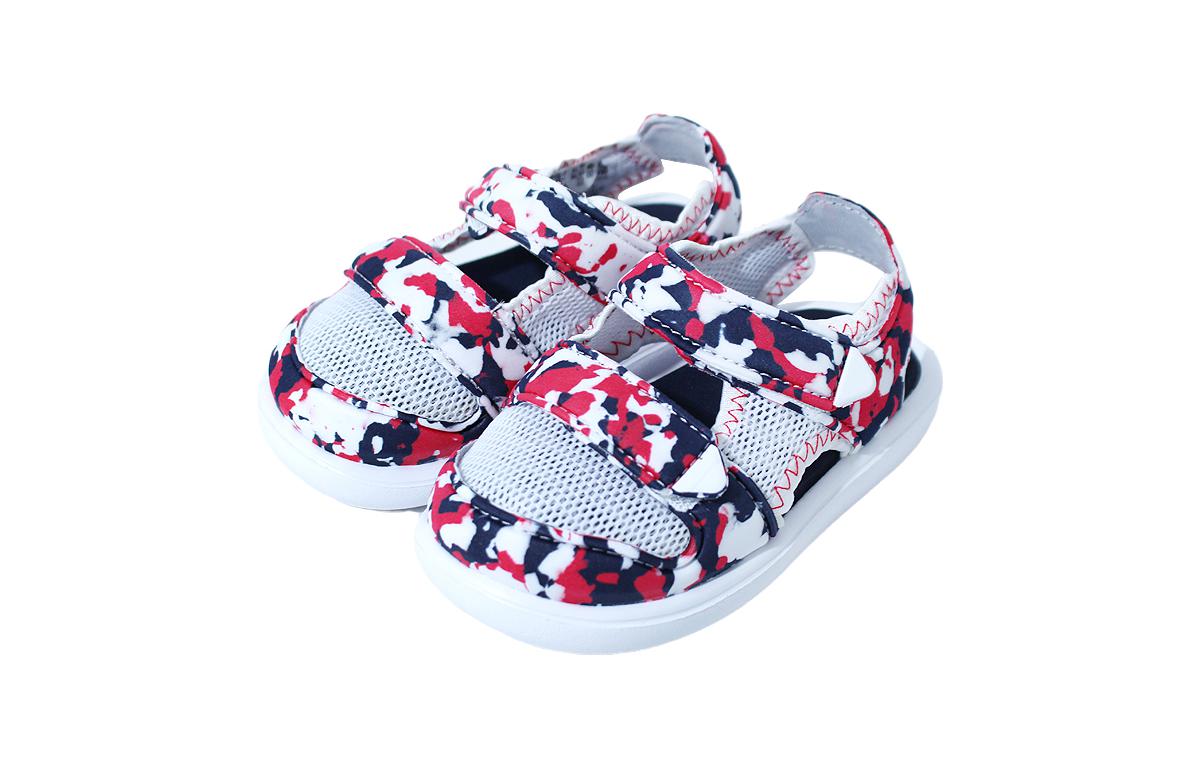 (TD) adidas Water Sandal 'White Red Black' HP6787