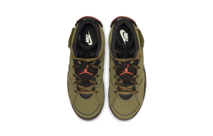 (PS) Air Jordan 6 Retro x Travis Scott 'Olive' CQ3565-200