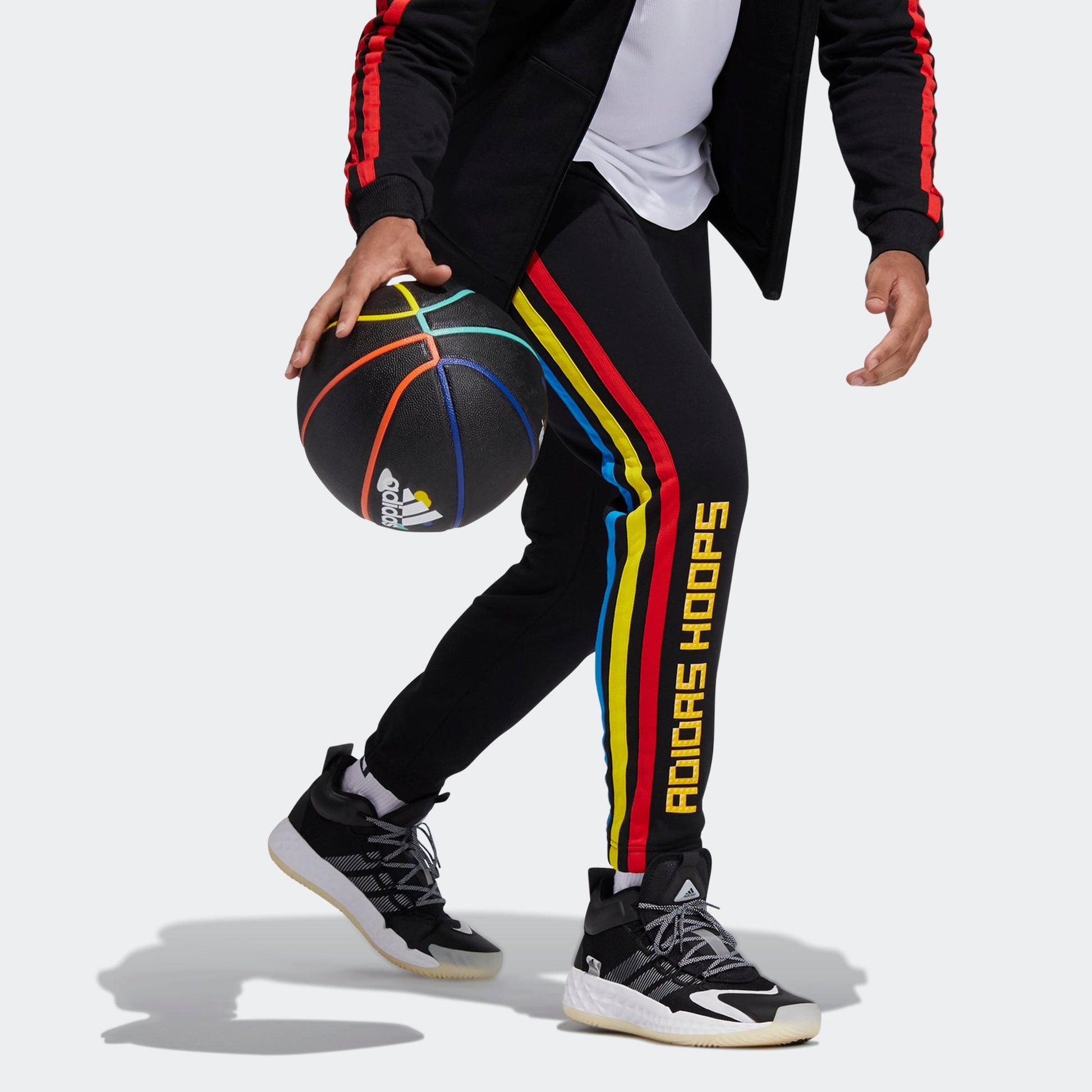 adidas x LEGO Basketball Pants 'Black Multi' H51238