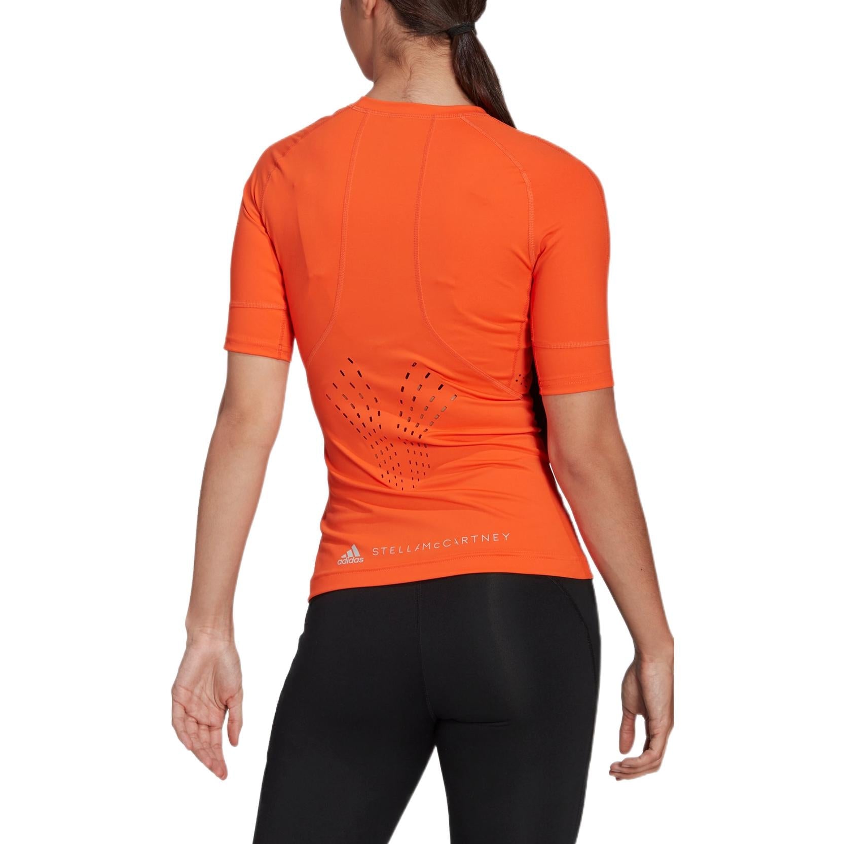 (WMNS) adidas by Stella McCartney TruePurpose Training T-Shirt Asia Sizing 'Orange' HI6151