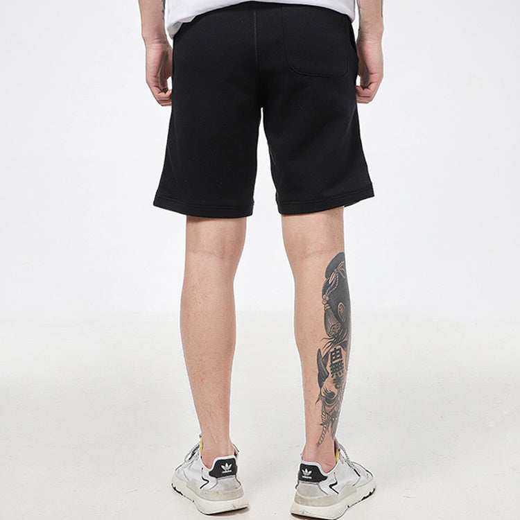 New Balance Essentials Stacked Logo Shorts Asia Sizing 'Black' AMS03558-BK