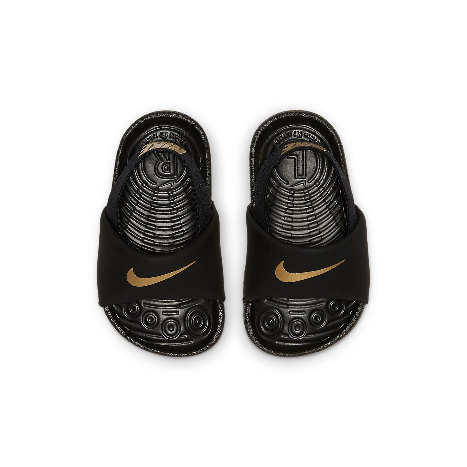 (TD) Nike Kawa Slide 'Black Metallic Gold' BV1094-003