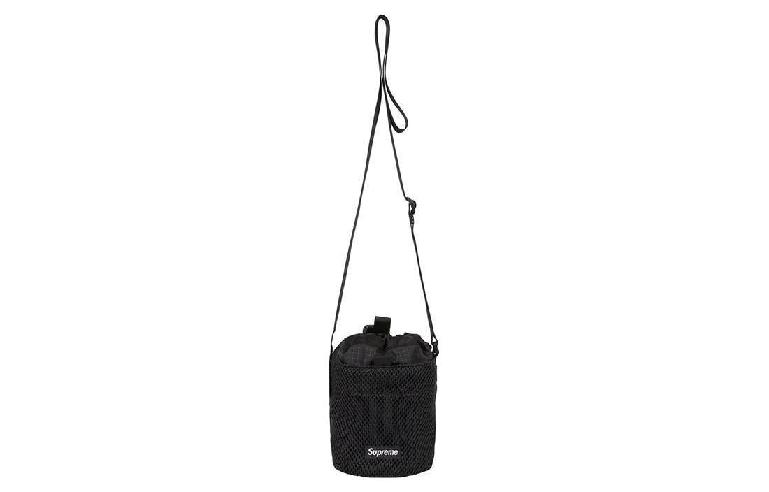 Supreme FW23 Small Cinch Pouch 'Black' SUP-FW23-0823