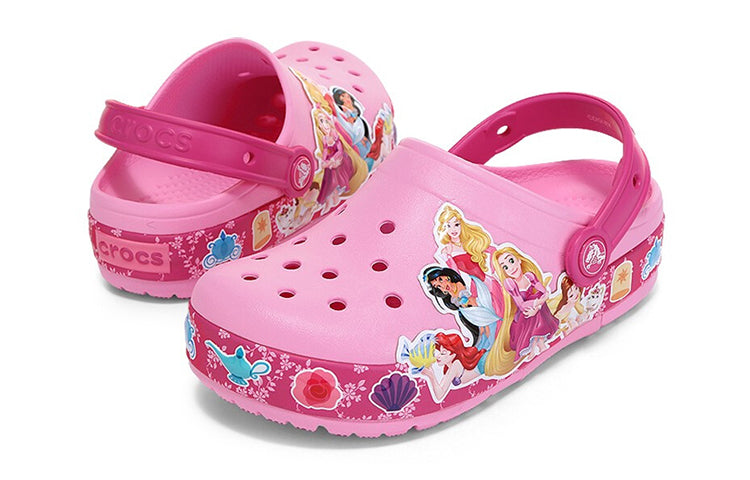 (GS) Crocs Fun Lab Princess Band Light Clogs 'Pink' 205496-6I2