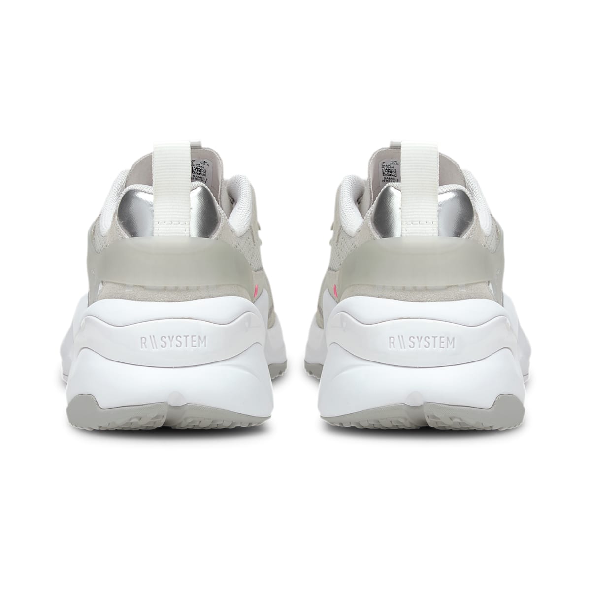 (WMNS) PUMA Rise Mono 'White Grey' 373947-01