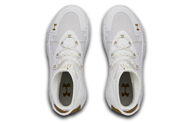 (WMNS) Under Armour Highlight Ace 2.0 'White Metallic Gold' 3021376-100