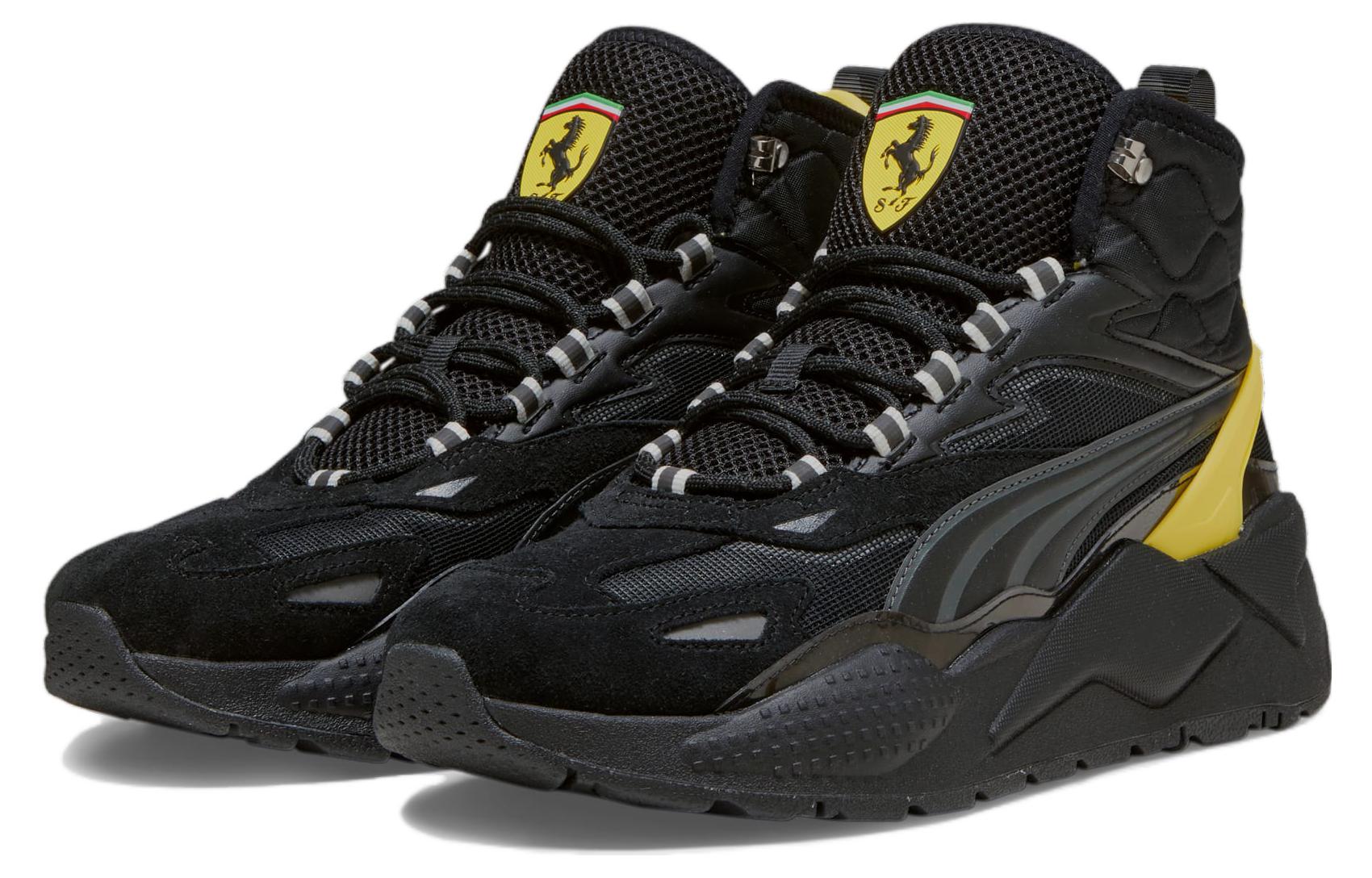 PUMA Scuderia Ferrari x RS-X Mid 'Black Speed Yellow' 307959-01