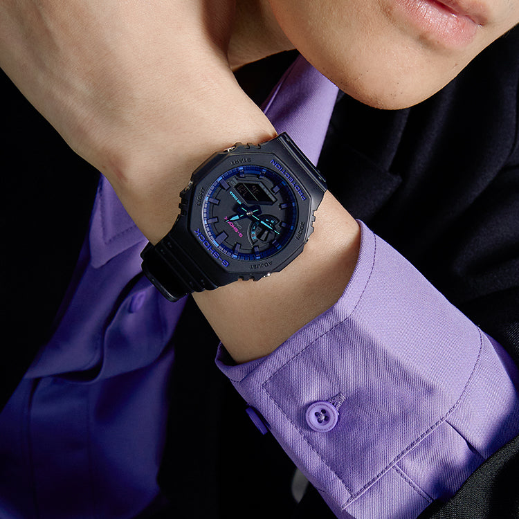 CASIO G-Shock Analog-Digital 'Black' GA-2100VB-1APR