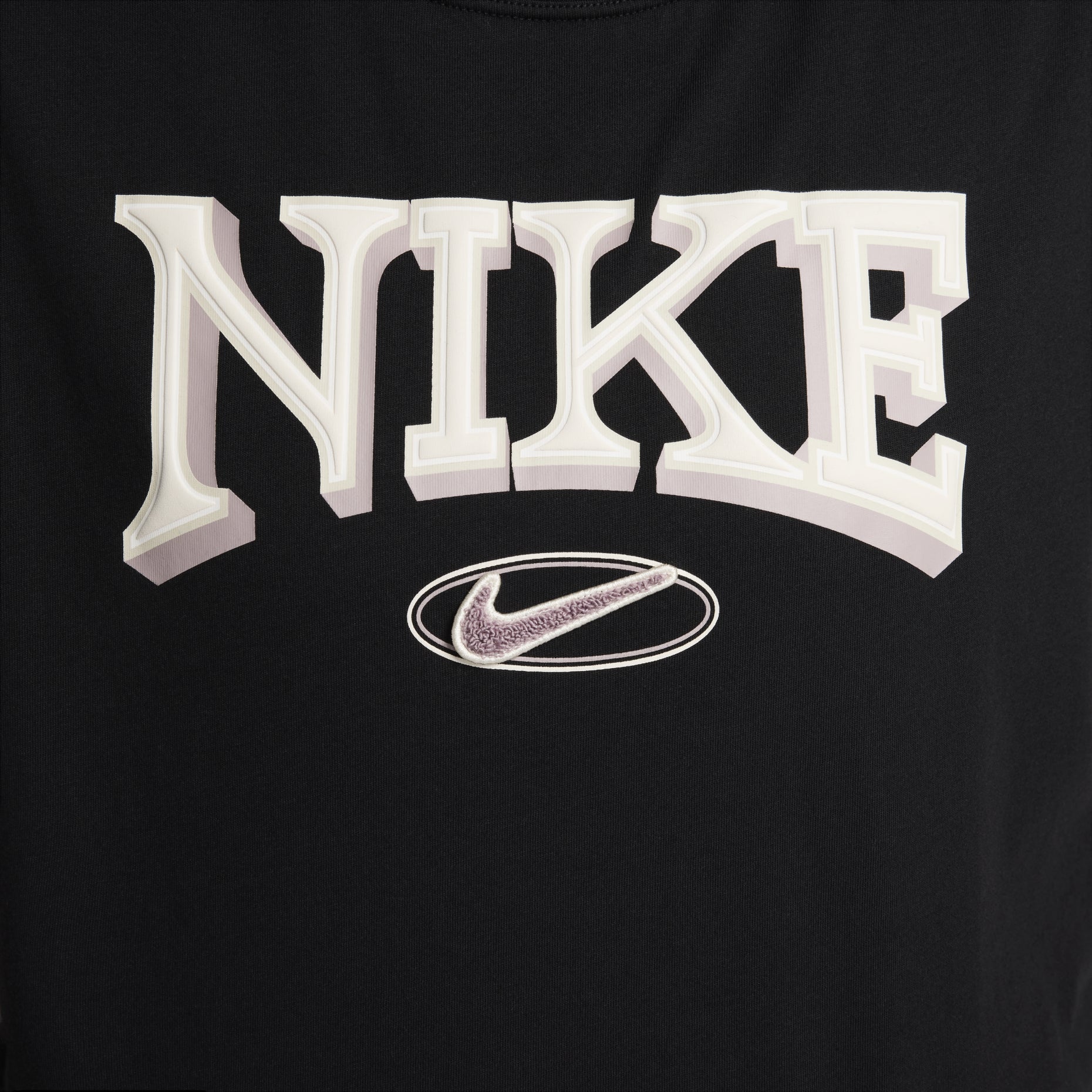 (WMNS) Nike Sportswear Loose Short-Sleeve Cropped T-Shirt 'Black' FZ2856-010