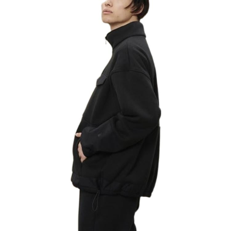 New Balance MET24 Half Zip Pullover Asia Sizing 'Black' AMT25005-BK