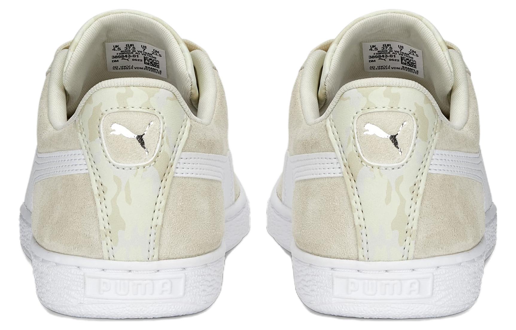 (WMNS) PUMA Suede 'Camo - Vapor Grey' 389843-01