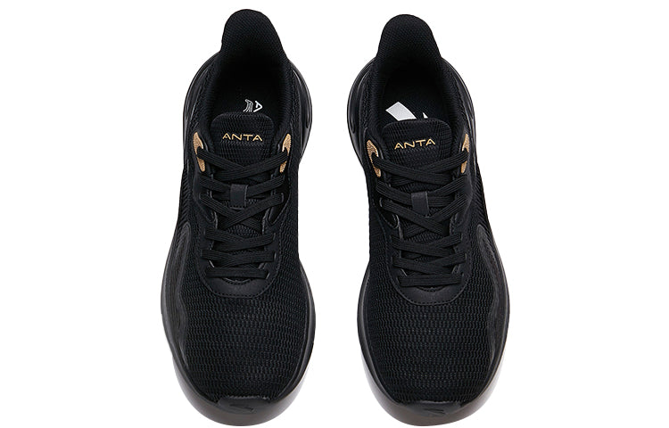 ANTA Running Series Sneakers'Black Mesh' 112045574-2